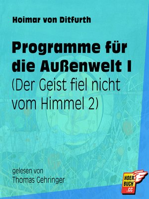 cover image of Programme für die Außenwelt I